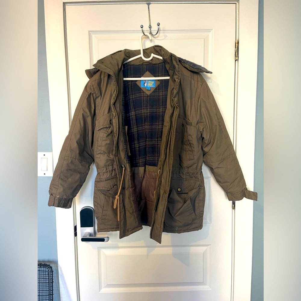 Stag Hill Heavy Winter Coat Large